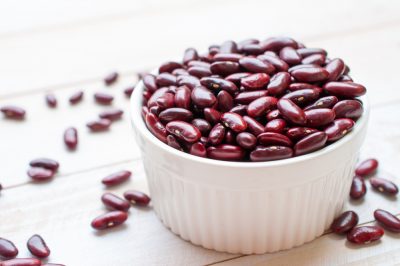 bowl full of kidney beans